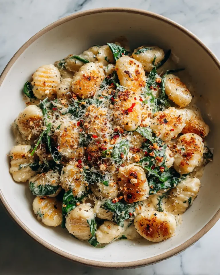Indulge in Irresistible Comfort with Creamy Garlic Parmesan Gnocchi - Featured Image