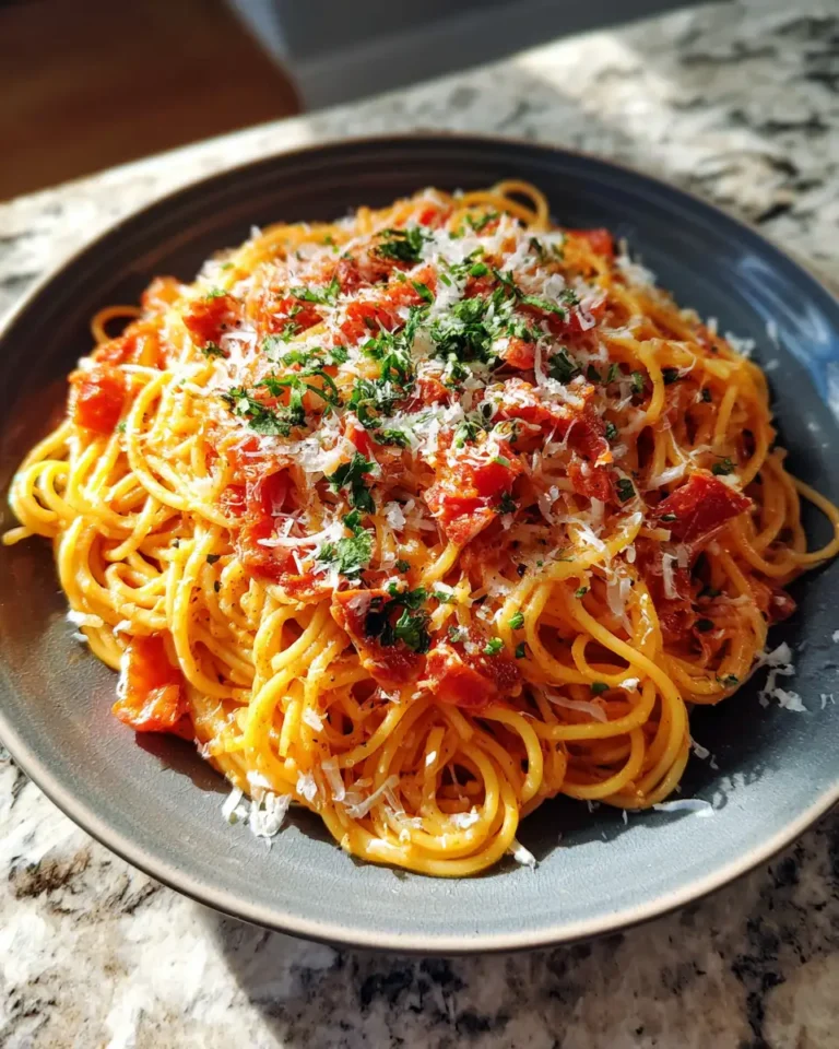 Irresistibly Delicious: Dive into the World of Creamy Garlic Tomato Pasta - Featured Image