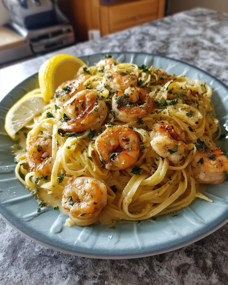 Zesty Indulgence: Dive into Creamy Lemon Butter Shrimp Pasta Heaven - Featured Image