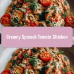 Indulge in the Ultimate Creamy Spinach Tomato Chicken Delight