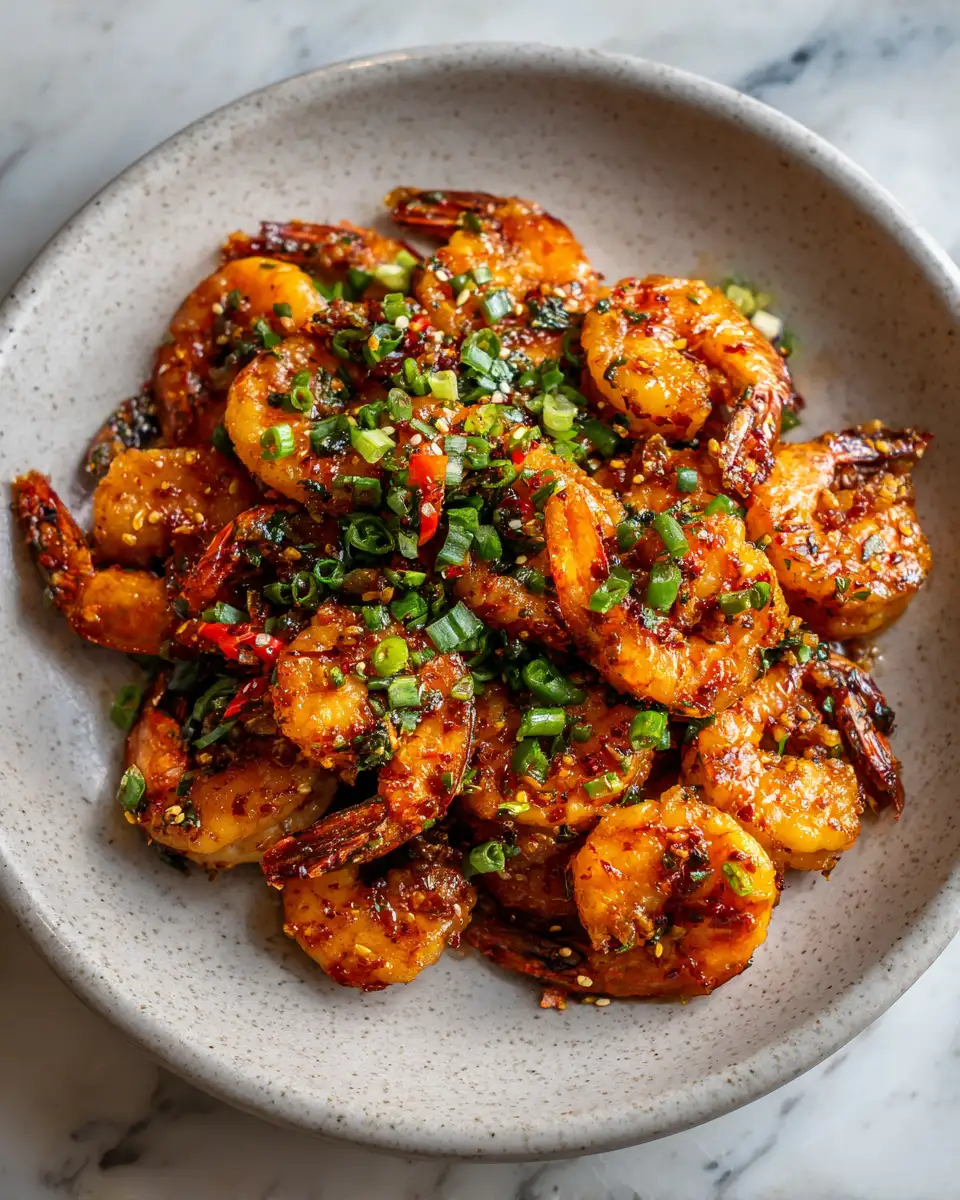 Sizzle and Spice: Perfecting Crispy Chili Garlic Shrimp 6 Final dish - Sizzle and Spice: Perfecting Crispy Chili Garlic Shrimp