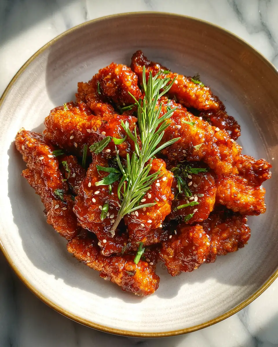 Crispy Hot Honey Tenders: The Ultimate Sweet and Spicy Delight 6 Final dish - Crispy Hot Honey Tenders: The Ultimate Sweet and Spicy Delight
