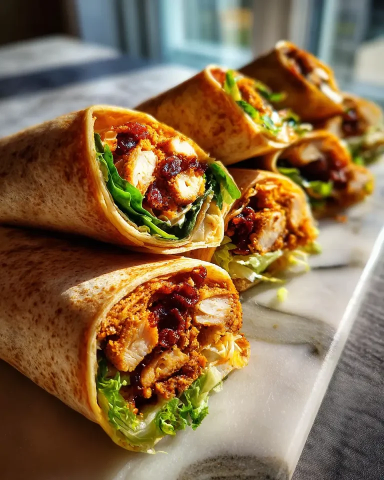 Savor the Crunch: Irresistible Crispy Parmesan Chicken Wraps - Featured Image