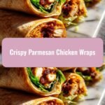 Savor the Crunch: Irresistible Crispy Parmesan Chicken Wraps