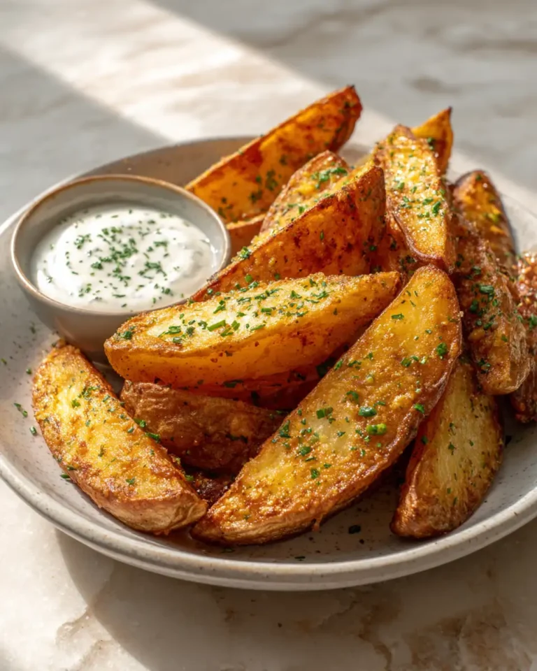 Irresistibly Crispy Ranch Potato Wedges That Elevate Any Meal - Featured Image