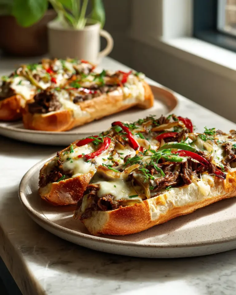 Sizzling Garlic Butter Philly Cheesesteak Bowls for a Flavor-Packed Feast - Featured Image