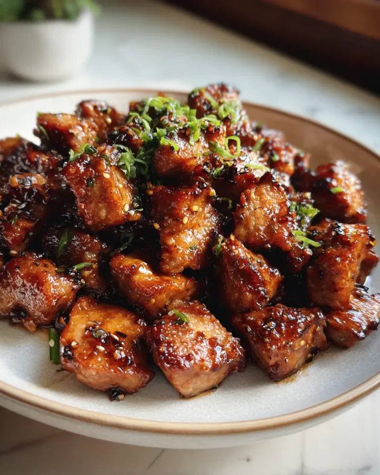 Savor the Flavor: Irresistible Honey Garlic Butter Pork Bites - Featured Image