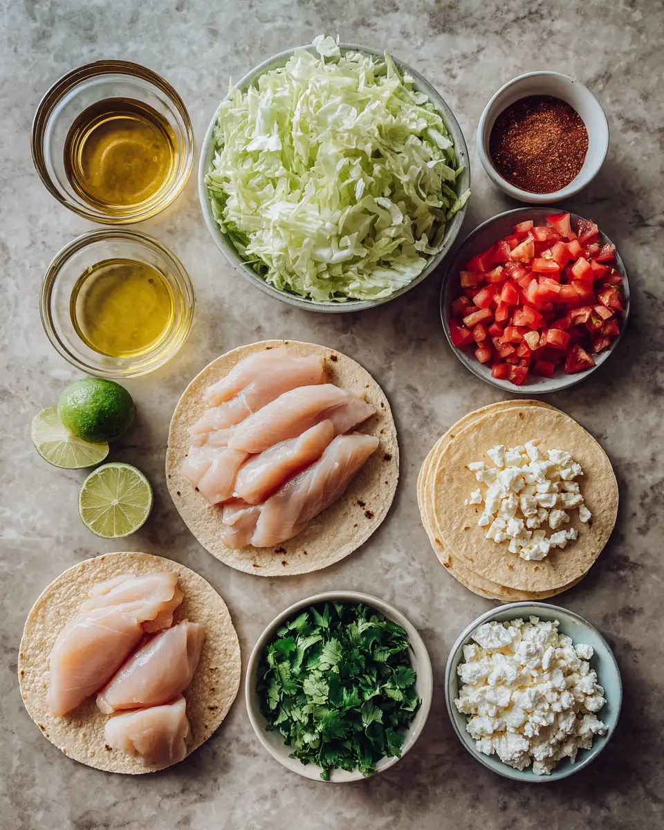 Zesty Honey Lime Chicken Tacos That Will Transform Your Taco Night 4 Ingredients for Zesty Honey Lime Chicken Tacos That Will Transform Your Taco Night