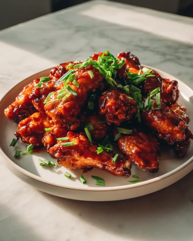 Sweet Heat Sensation: Irresistible Honey Sriracha Chicken Wings - Featured Image