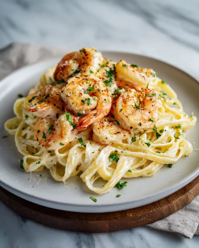 Zesty Lemon Pepper Shrimp Alfredo: A Flavorful Twist on a Classic Dish - Featured Image