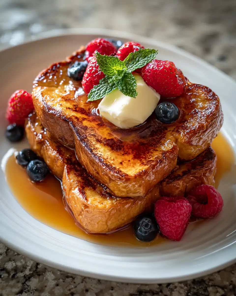 Wake Up to the Sweet Comfort of Maple Cinnamon French Toast Bake 6 Final dish - Wake Up to the Sweet Comfort of Maple Cinnamon French Toast Bake
