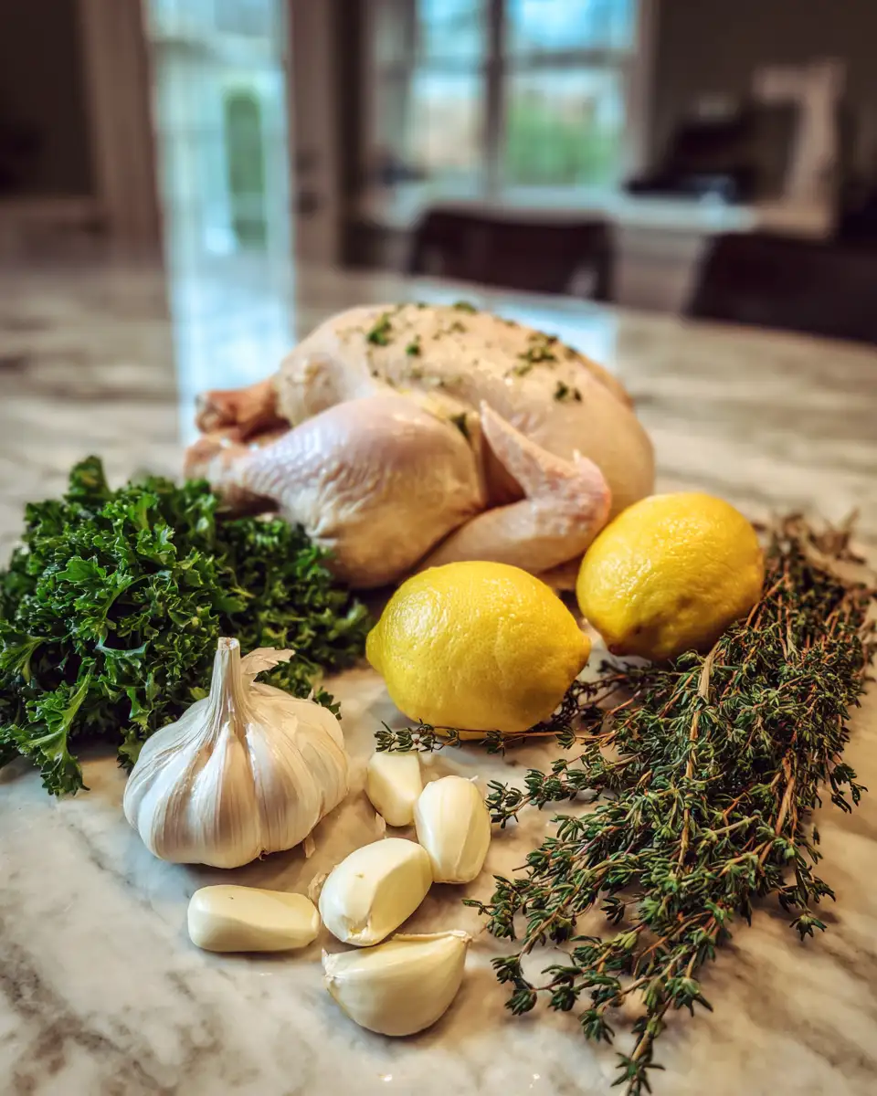 Savor the Flavor: Perfectly Roasted Garlic Herb Chicken Recipe 4 Ingredients for Savor the Flavor: Perfectly Roasted Garlic Herb Chicken Recipe
