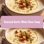 Creamy Comfort in a Bowl: Roasted Garlic White Bean Soup