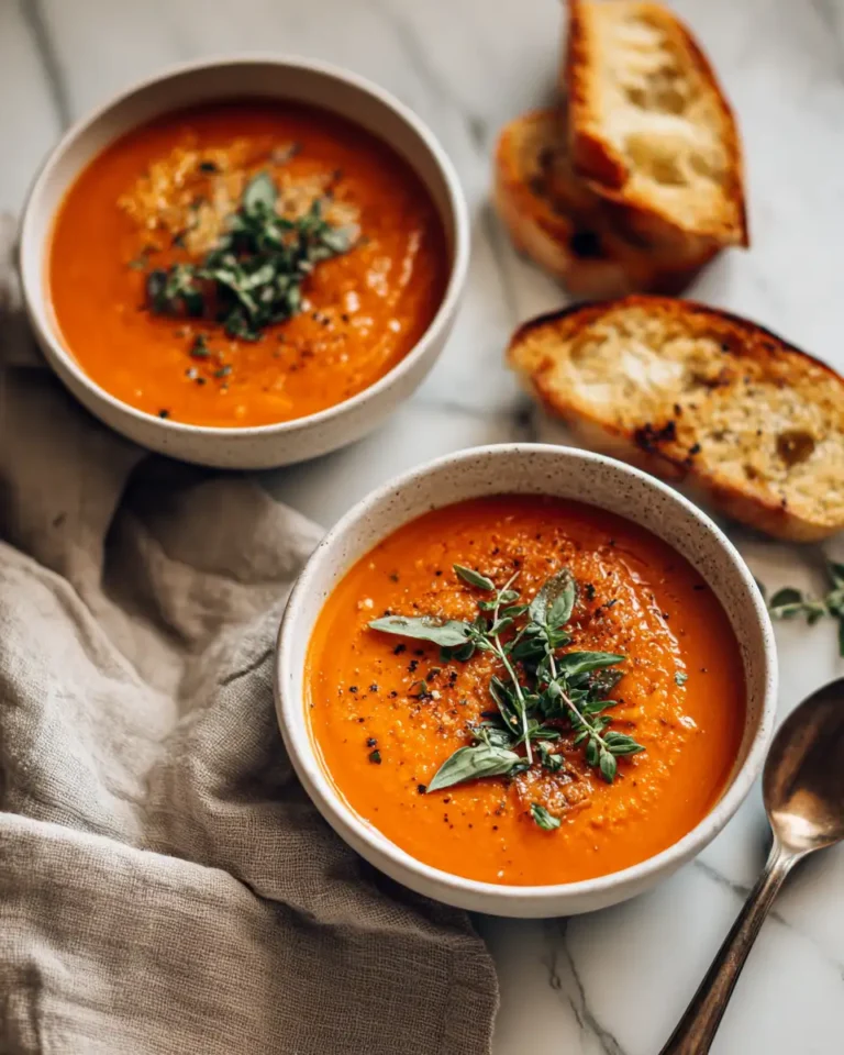 Savor the Season with Roasted Tomato Basil Soup Bliss - Featured Image