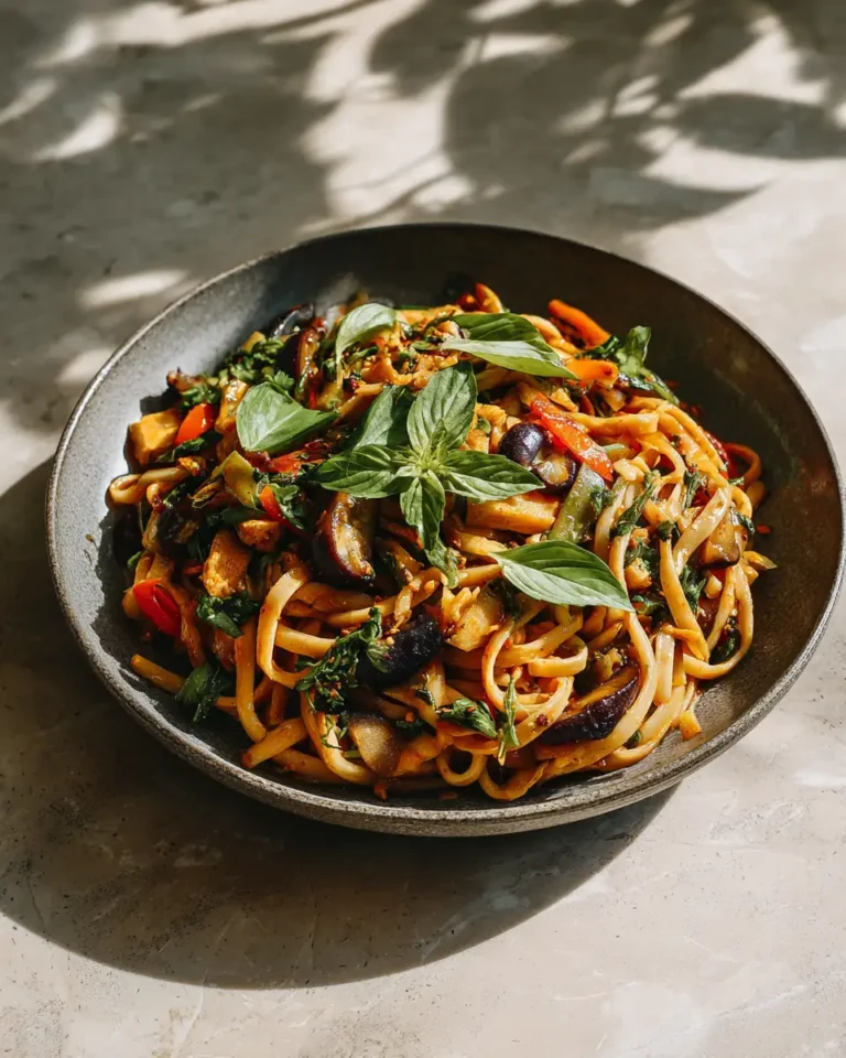 Spice Up Your Dinner with Irresistible Thai Coconut Noodles - Featured Image