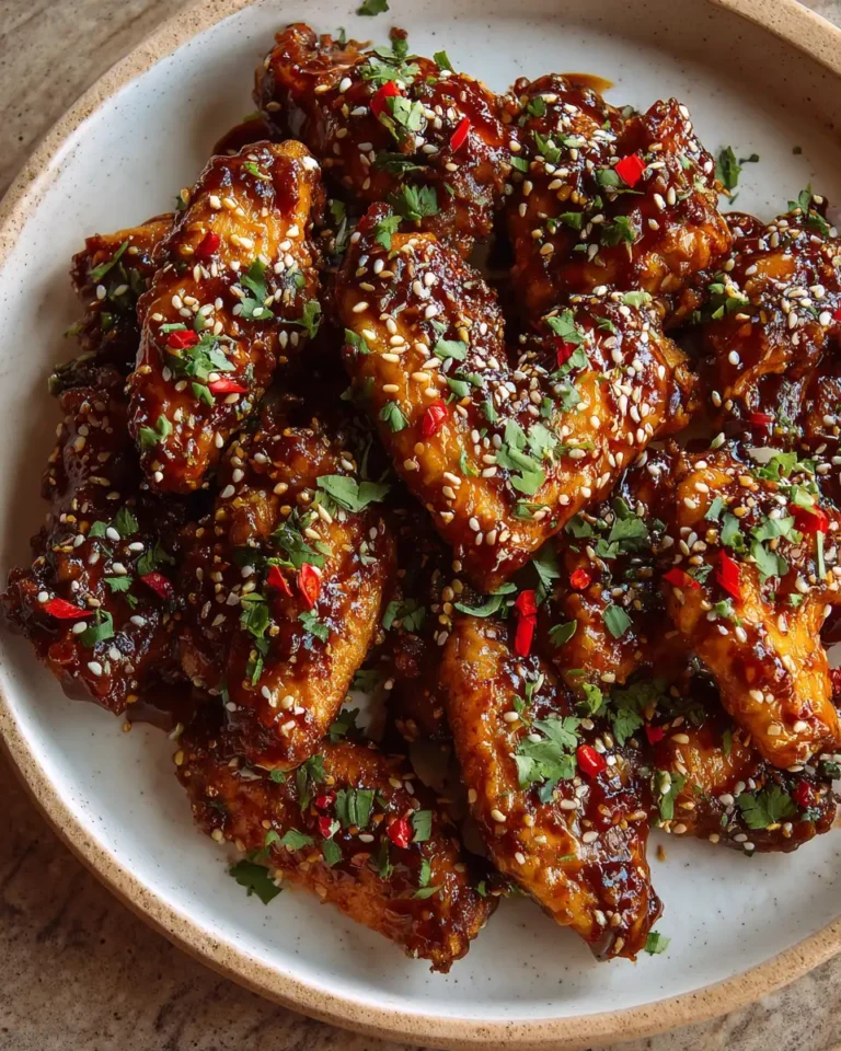 Irresistible Sticky Garlic Sesame Wings That Will Make Your Taste Buds Sing - Featured Image