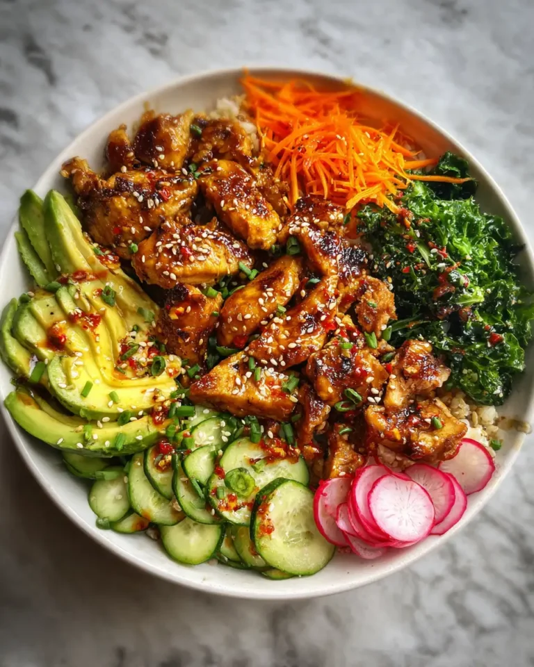 Zesty Sweet Chili Garlic Chicken Bowl: A Flavor Explosion in Every Bite - Featured Image