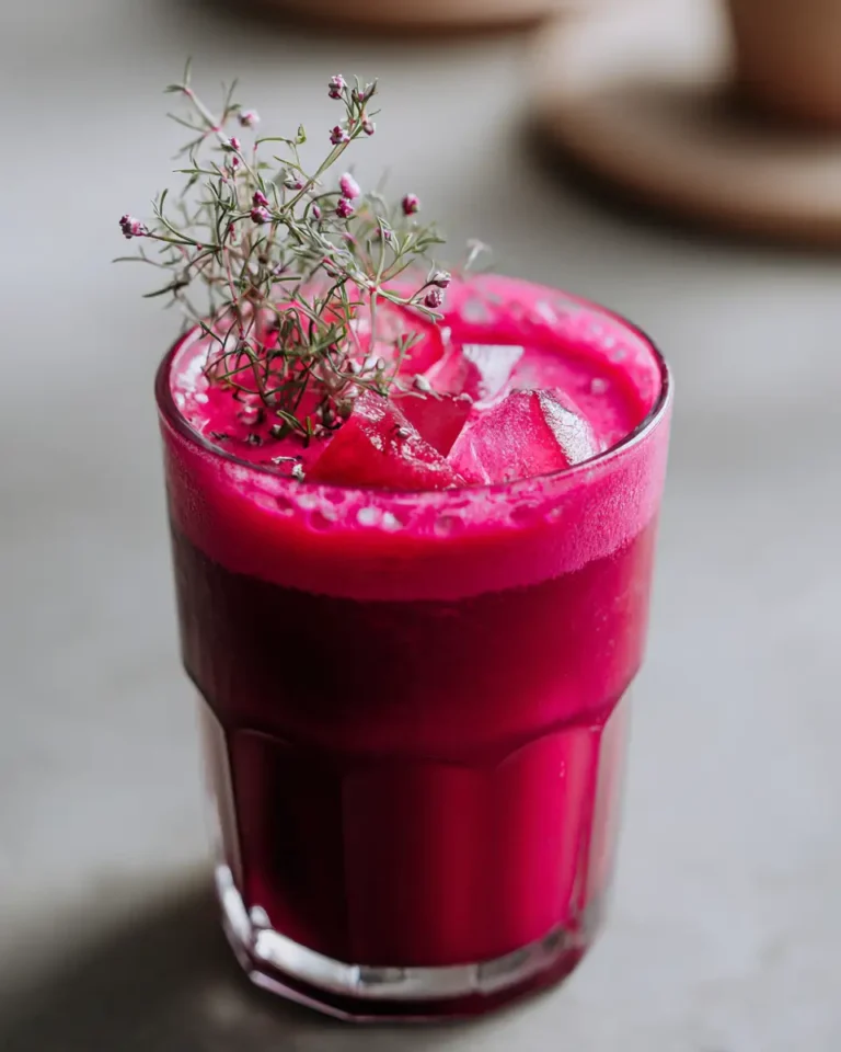 Sip in Style: Beetroot Smoothie Vibrant Magenta Superfood Drink - Featured Image