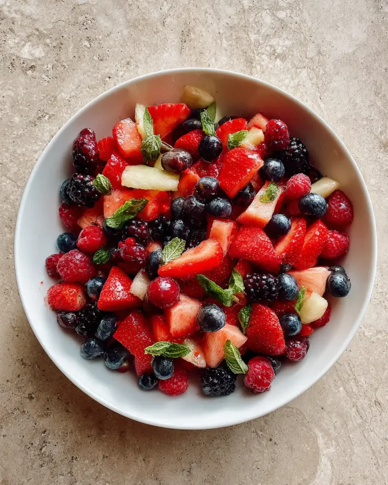Berry Bliss Fruit Salad: A Symphony of Flavors and Colors - Featured Image