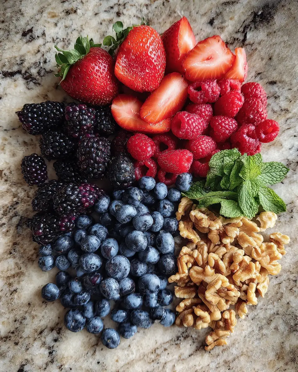 Berry Bliss Fruit Salad: A Symphony of Flavors and Colors 4 Ingredients for Berry Bliss Fruit Salad: A Symphony of Flavors and Colors