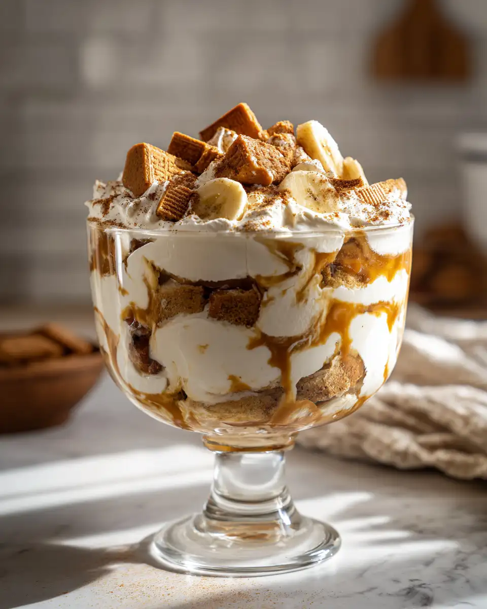 Biscoff Banana Pudding Spiced Twist: A Decadent Dessert Revolution 6 Final dish - Biscoff Banana Pudding Spiced Twist: A Decadent Dessert Revolution