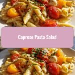 Summer's Perfect Bite Caprese Pasta Salad Delight