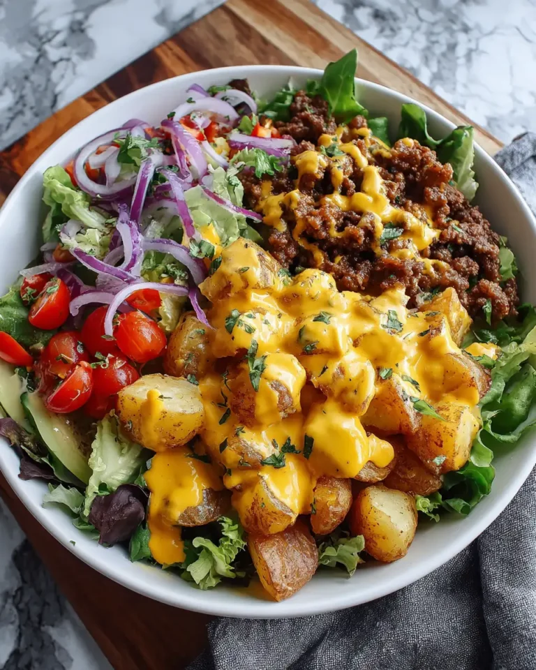 Cheeseburger Potato Bowl: A Comfort Food Fusion You Need to Try - Featured Image