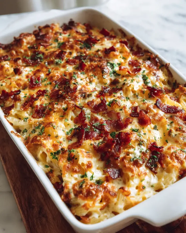 Irresistible Cheesy Bacon Ranch Pasta Bake: Your New Comfort Food Obsession - Featured Image