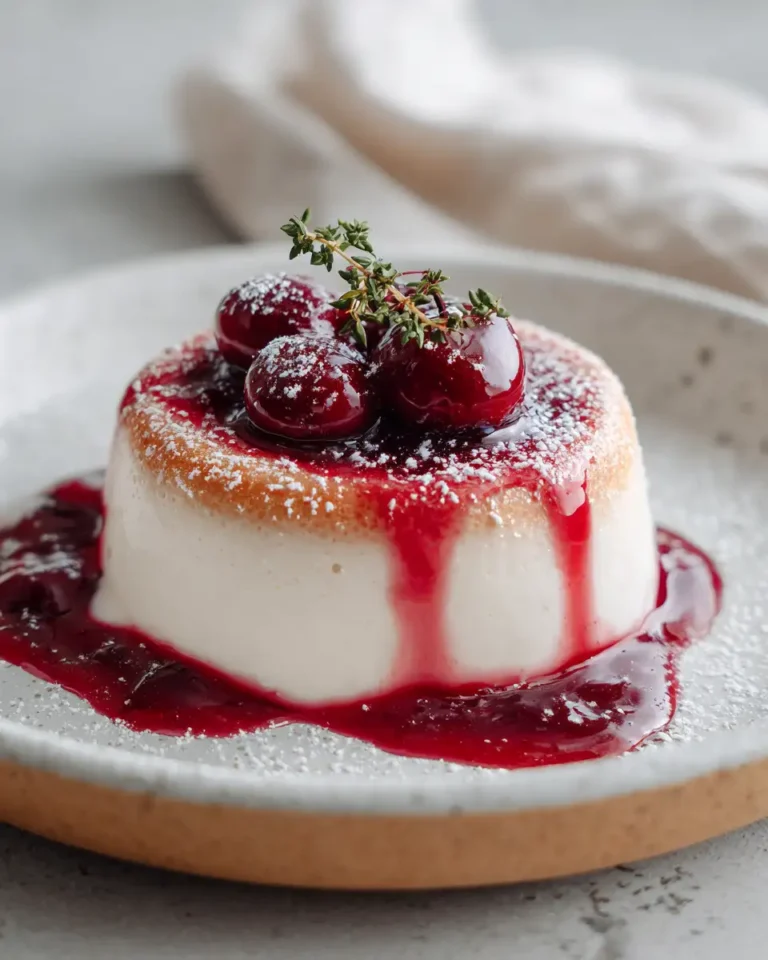 Decadent Cherry Muhallebi Delight to Satisfy Your Sweet Tooth - Featured Image
