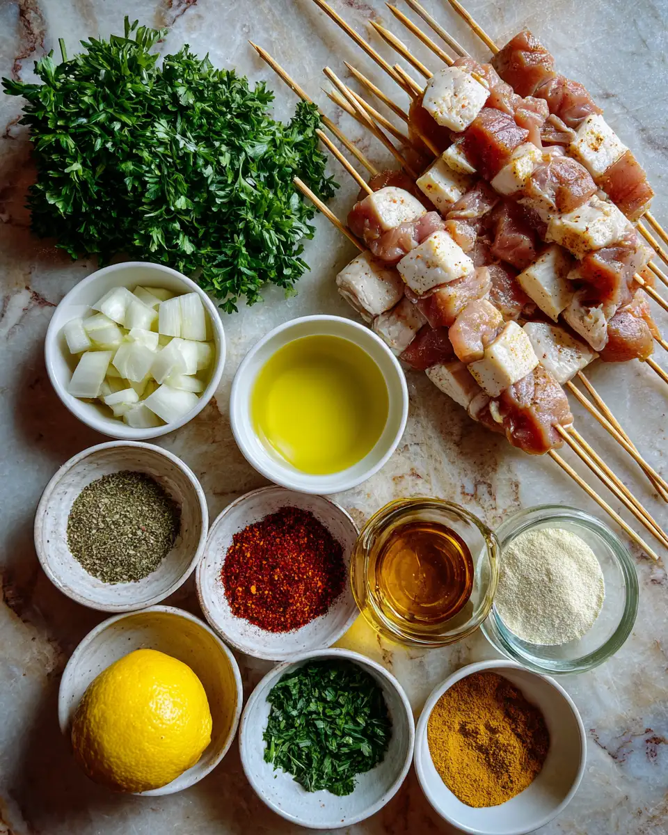 Ingredients for Saddle Up Your Taste Buds with Cowboy Butter Chicken Skewers