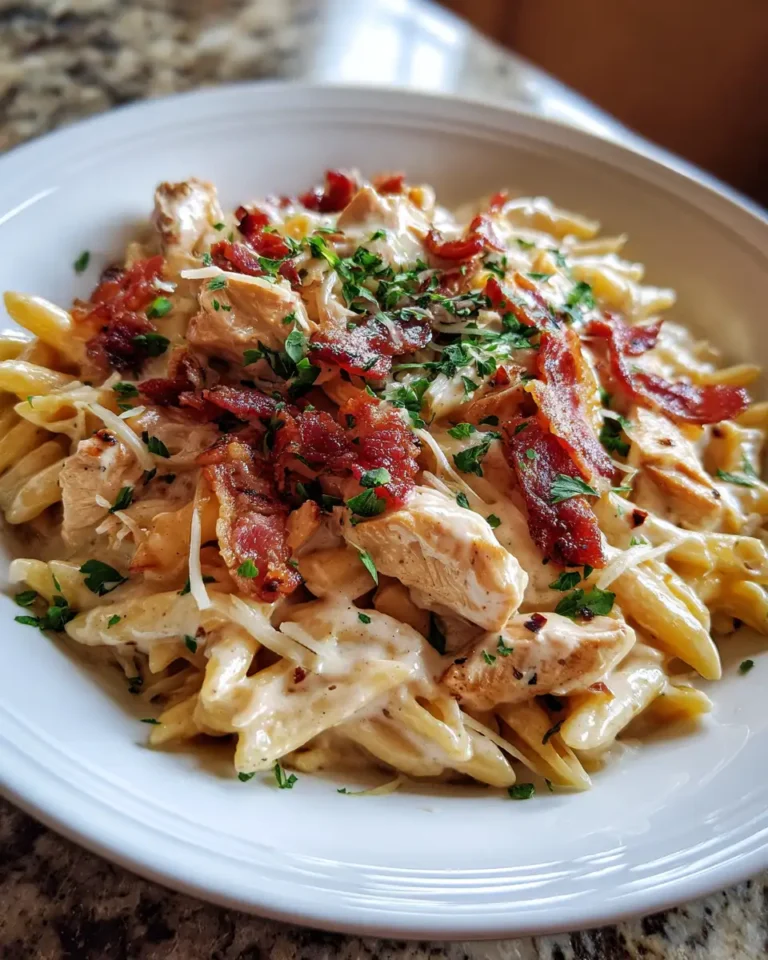 Indulge in Comfort: Creamy Bacon Chicken Pasta Delight - Featured Image