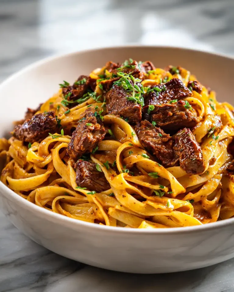 Spice Up Your Dinner with Creamy Cajun Beef Pasta - Featured Image