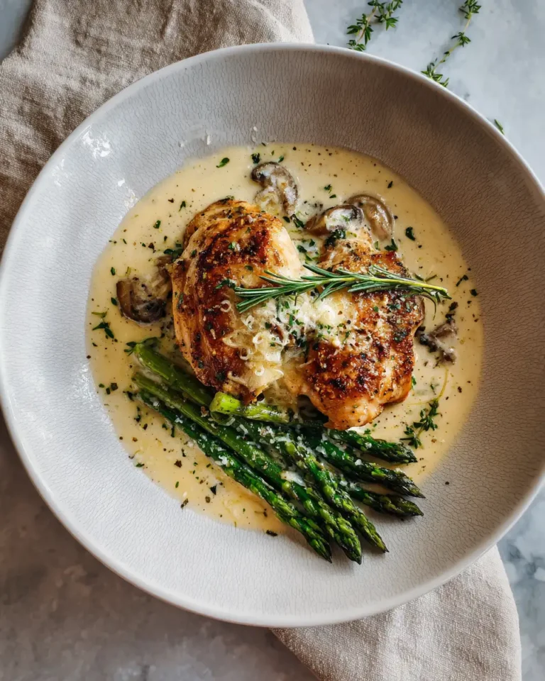 Savor the Flavor: Irresistible Creamy Parmesan Chicken Skillet - Featured Image