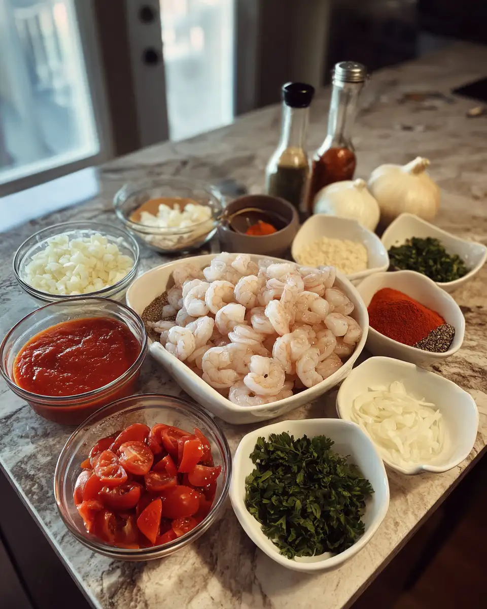 Ingredients for Indulge in the Decadence of Creamy Shrimp Bisque