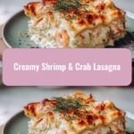 Dive Into Decadence: Creamy Shrimp & Crab Lasagna Delight