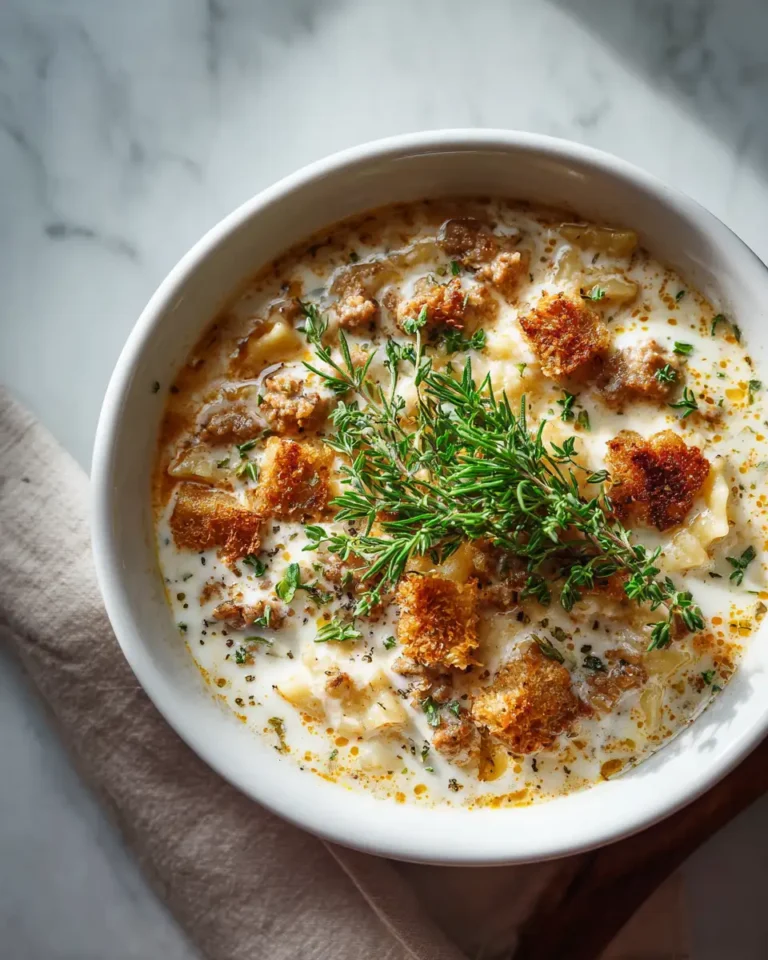 Indulge in Comfort: Creamy White Lasagna Soup Delight - Featured Image