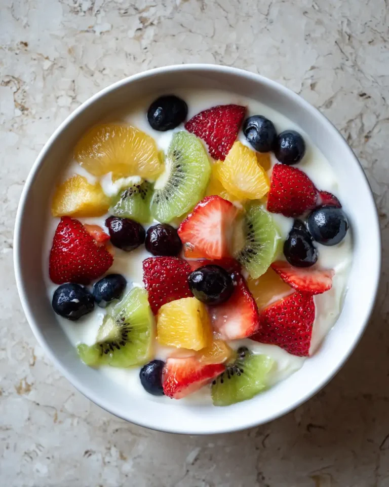 Indulge in the Ultimate Creamy Yogurt Fruit Salad Delight - Featured Image