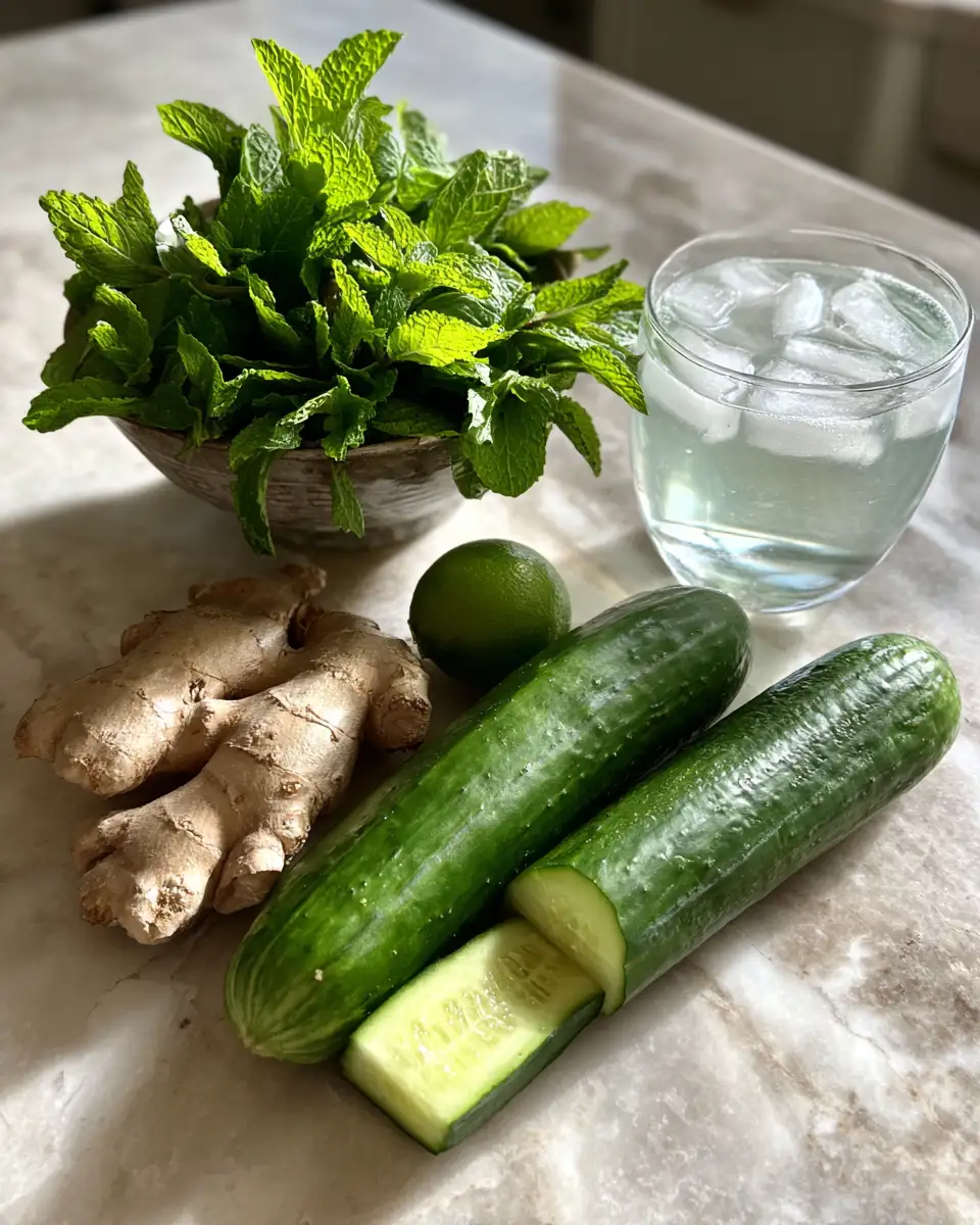 Refresh Your Senses with Cucumber Ginger Mint Agua Fresca 4 Ingredients for Refresh Your Senses with Cucumber Ginger Mint Agua Fresca