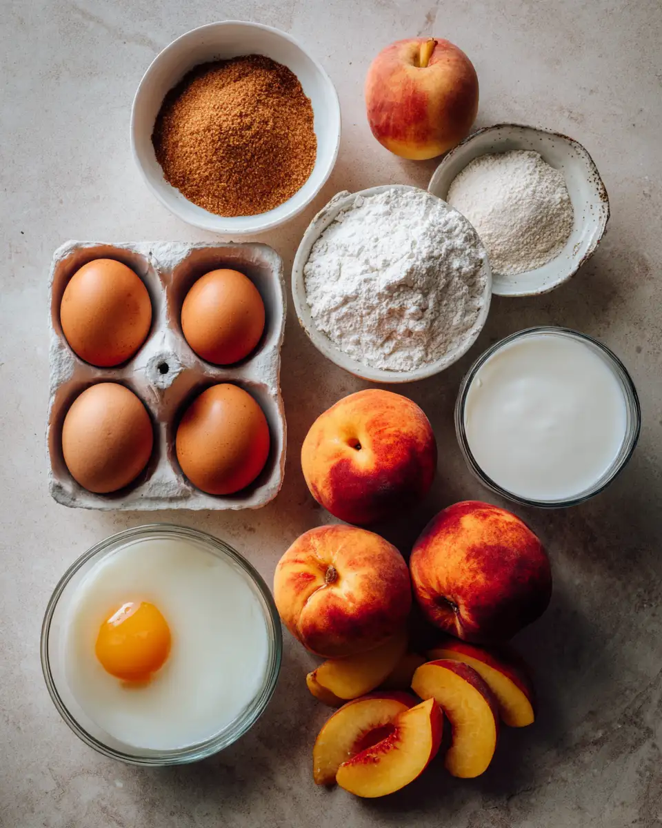 Scrumptious Simplicity with Easy Brown Sugar Peach Cake 4 Ingredients for Scrumptious Simplicity with Easy Brown Sugar Peach Cake