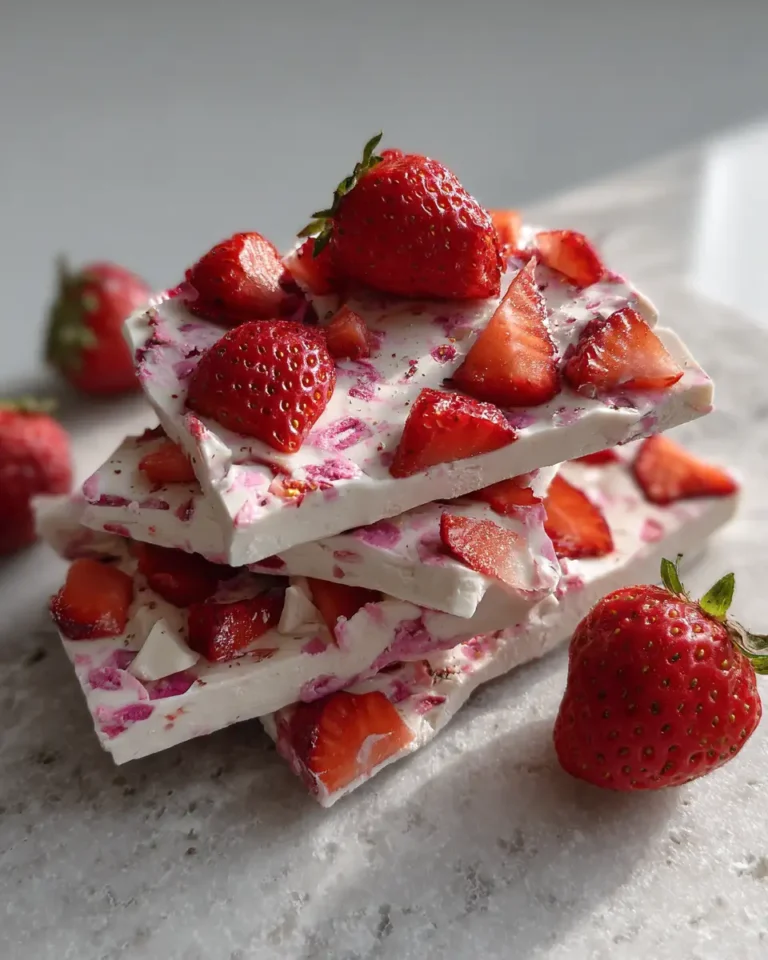 Chill Out with Irresistible Frozen Strawberry Yogurt Bark - Featured Image