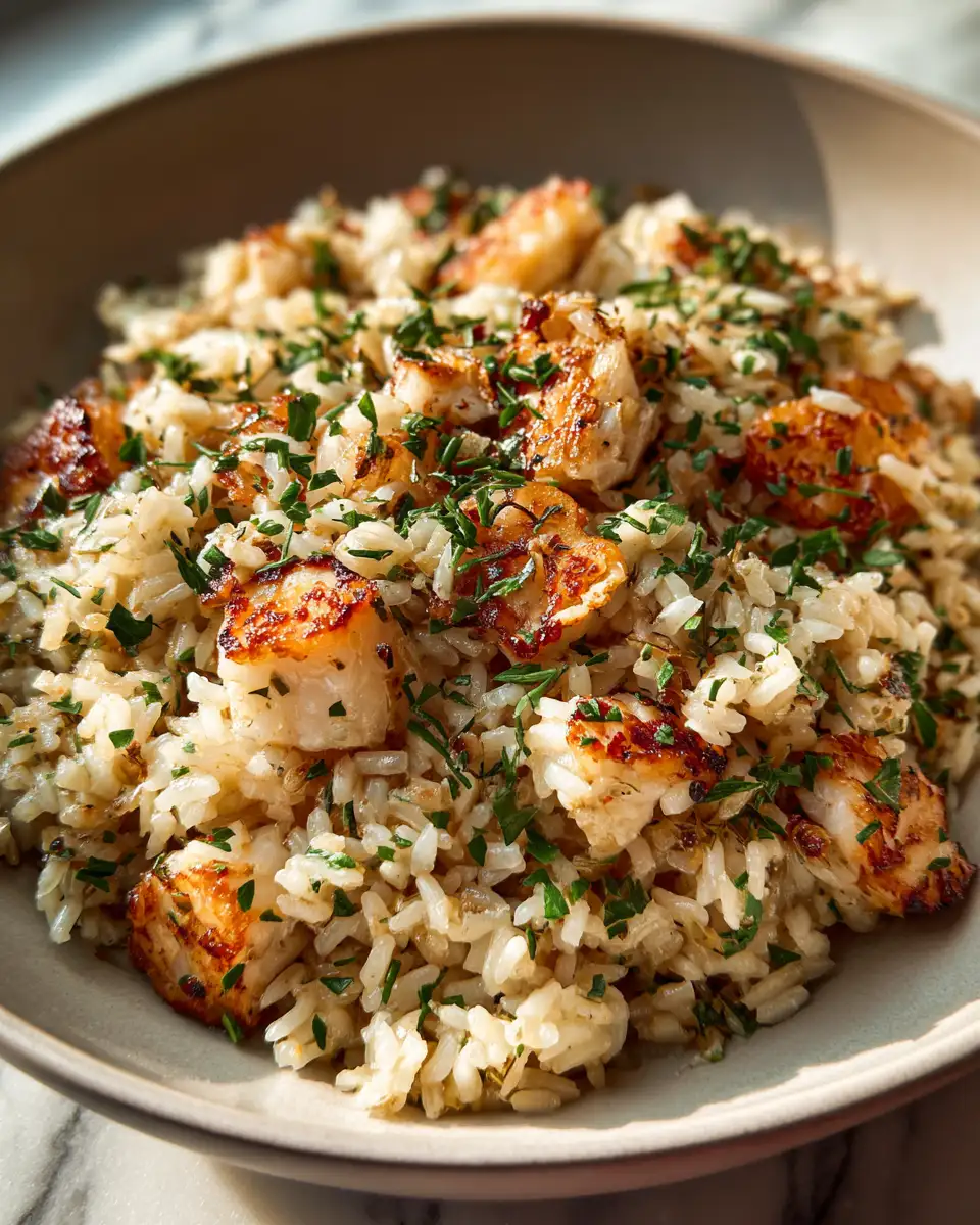 Final dish - Savor the Flavor: Garlic Butter Rice Skillet Magic