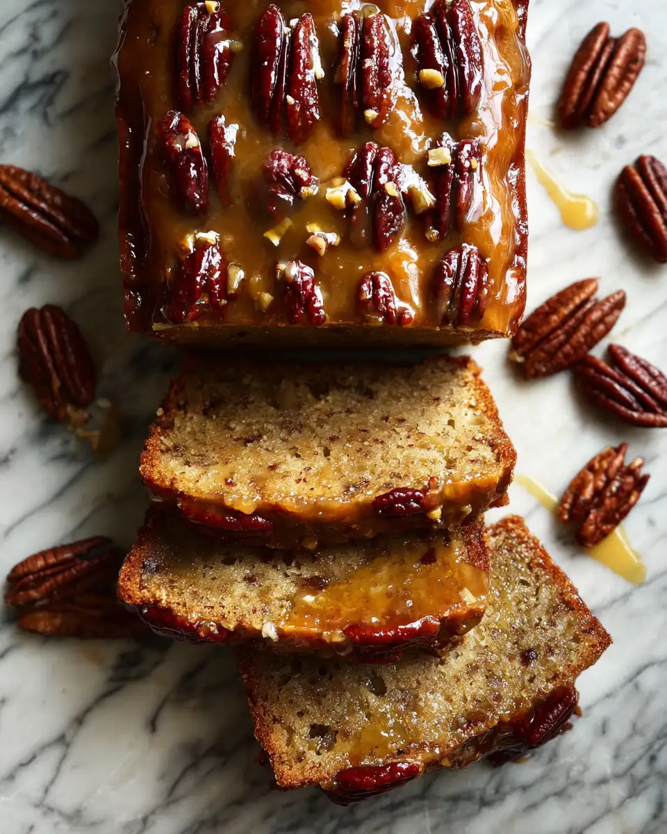 Indulge in Sweet Bliss with Our Irresistible Glazed Pecan Loaf Cake 6 Final dish - Indulge in Sweet Bliss with Our Irresistible Glazed Pecan Loaf Cake