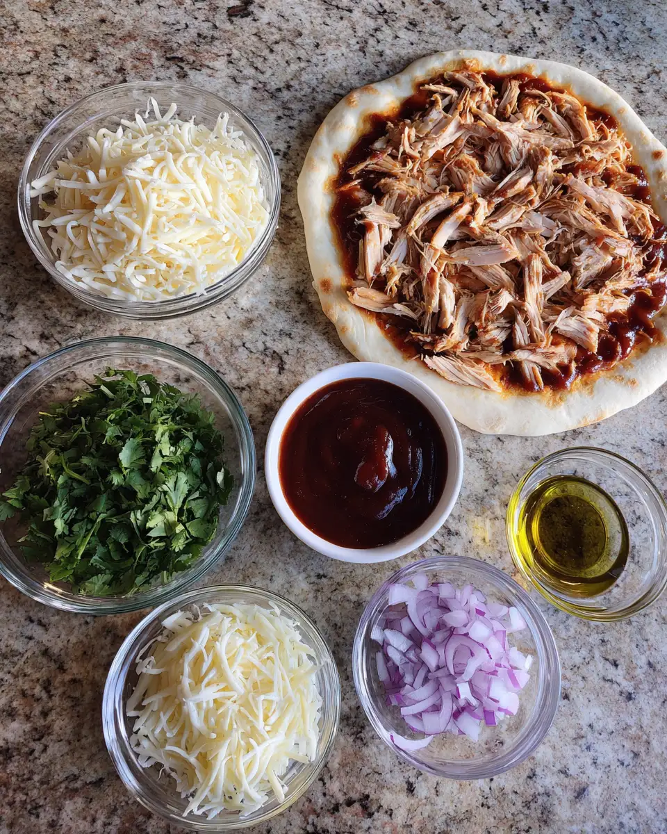 Sizzling Grilled BBQ Chicken Pizza: Your New Summer Favorite 4 Ingredients for Sizzling Grilled BBQ Chicken Pizza: Your New Summer Favorite
