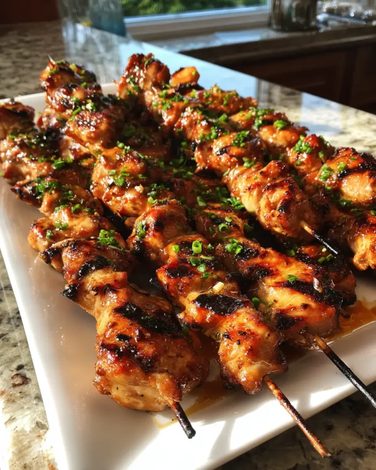 Sizzling Grilled Honey Garlic Chicken Skewers for Your Next BBQ Bash - Featured Image