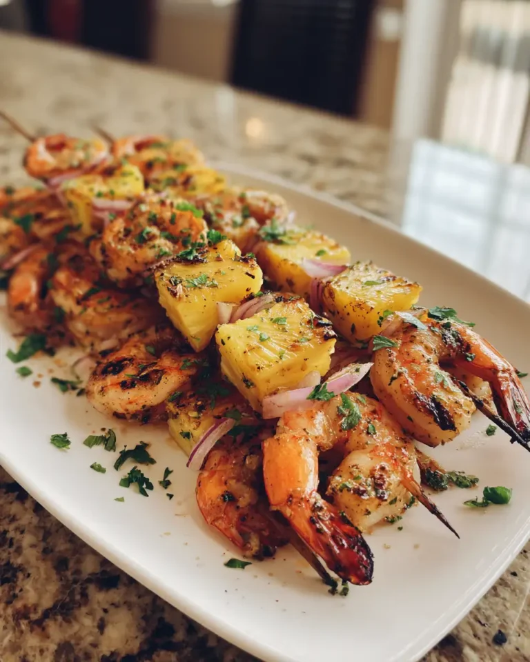 Sizzle into Summer with Grilled Pineapple Shrimp Skewers - Featured Image