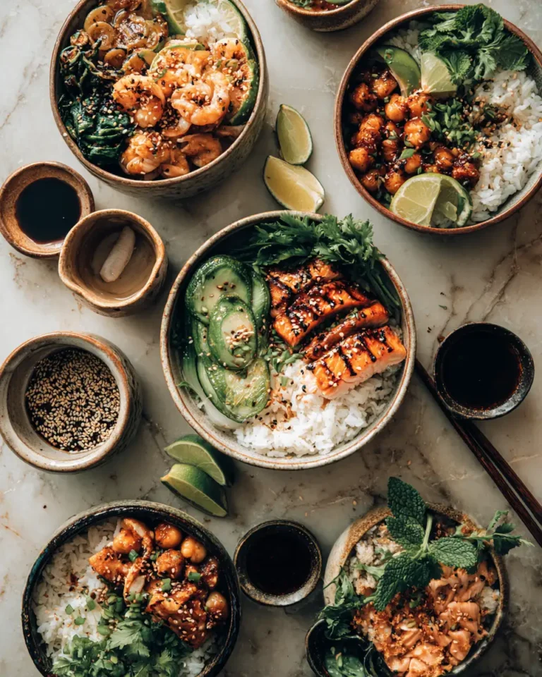 Savor the Flavor: Irresistible Honey Garlic Salmon Bowls - Featured Image