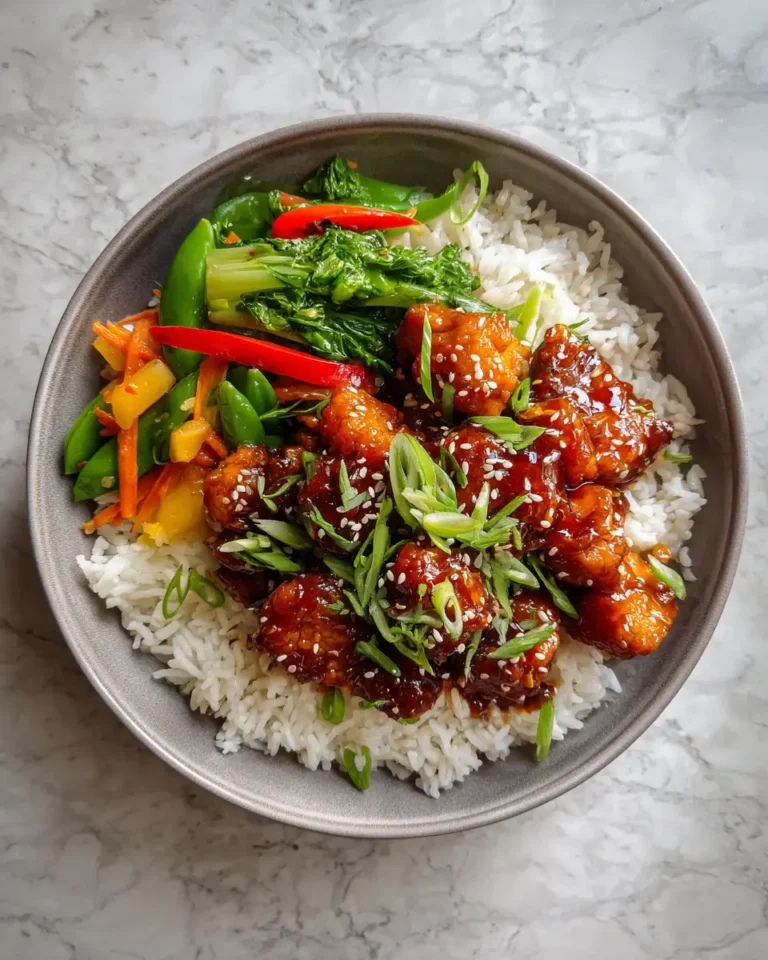 Spice Up Your Dinner with a Hot Honey Chicken Rice Bowl Sensation - Featured Image