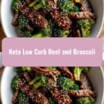 Savor the Flavor: Keto Low Carb Beef and Broccoli Delight