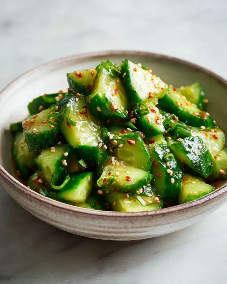 Crisp and Refreshing: Dive into the Vibrant Flavors of Korean Cucumber Salad - Featured Image