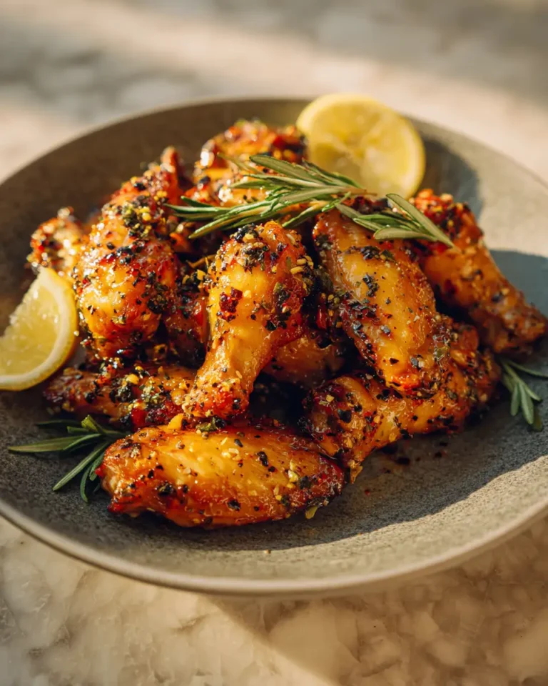 Zesty Lemon Pepper Garlic Wings That Will Make Your Taste Buds Dance - Featured Image